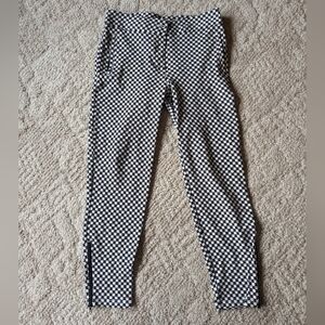 Betabrand Cat Houndstooth Skinny Pants